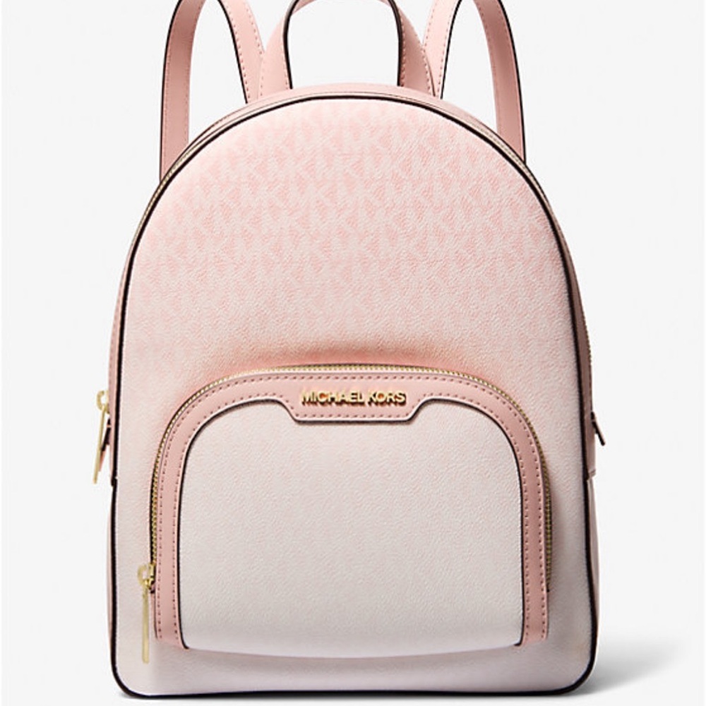 MICHAEL KORS Jaycee Medium Ombré Signature Logo Backpack
Powder Blush
NWT - Picture 14 of 15